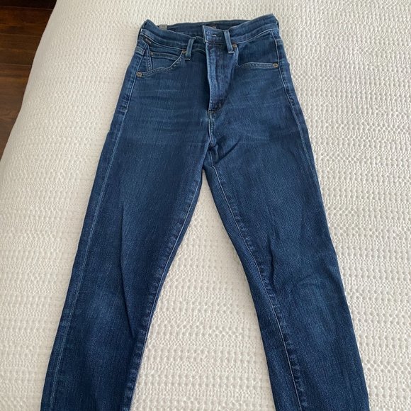 Citizens of Humanity Skinny Blue Jeans Size 23 - Picture 2 of 4